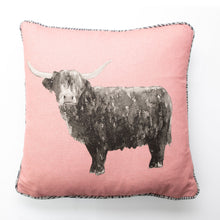 Load image into Gallery viewer, Billy Coo Pedigree Cushion in Pink