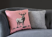 Load image into Gallery viewer, Steve stag cushion on couch