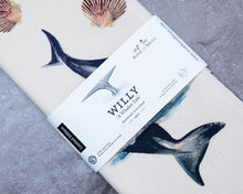 Load image into Gallery viewer, Willy Whale Tea Towel
