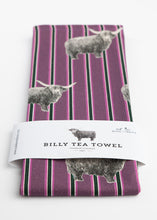 Load image into Gallery viewer, billy coo tea towel
