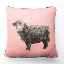 Load image into Gallery viewer, Billy Coo Pedigree Cushion in Pink
