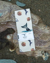 Load image into Gallery viewer, Willy Whale Tea Towel
